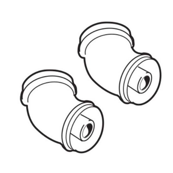 Ideal pair of 45 degree elbow