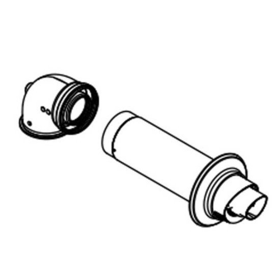 Ideal Vogue Logic+ & Logic telescopic B pack flue