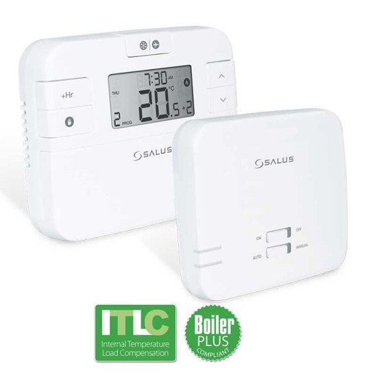 Salus RT510+ Wireless Programmable Room Thermostat Boiler Plus