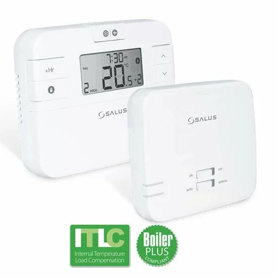 Salus RT510+ Wireless Programmable Room Thermostat Boiler Plus
