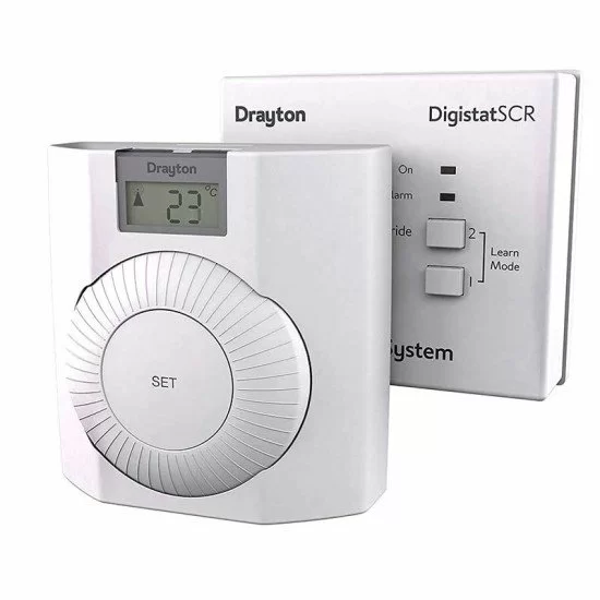 British Gas Drayton Rf Room Thermostat Drayton Digistat RF601
