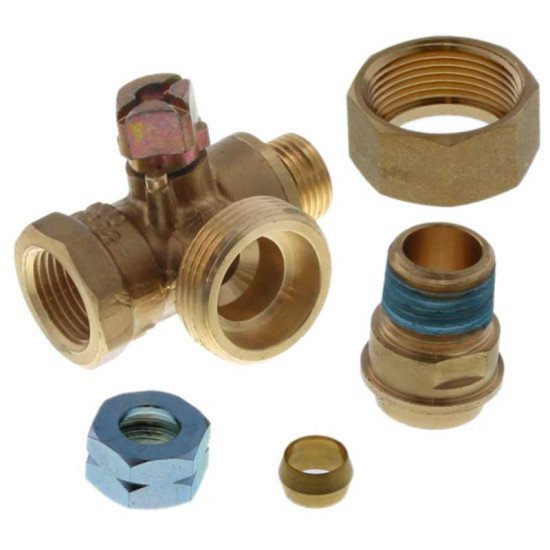 Baxi 040812 Gas Service Tap Kit - 3 Way Baxi 040812 Gas Service Tap Kit - 3 Way