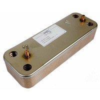 Baxi / Main / Potterton 248046 Heat Exchanger - DHW - 10 Plates