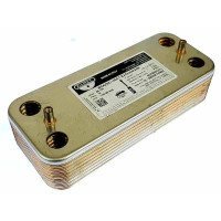 Baxi / Main / Potterton 7225723 Heat Exchanger - DHW - 16 Plates Baxi / Main / Potterton 7225723 Heat Exchanger - DHW - 16 Plates