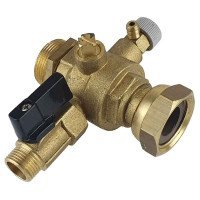 Halstead 300723 22mm Ball Valve C/W Drain