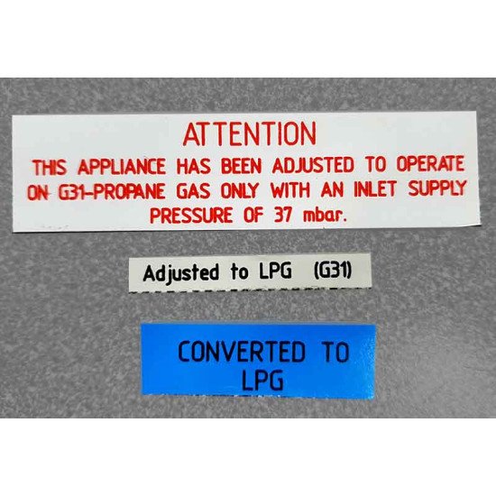 Heatline 0020129154 LPG Conversion Kit