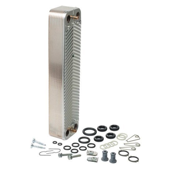 Worcester 87161082120 Heat Exchanger 20 Plate DHW Worcester 87161082120 Heat Exchanger 20 Plate DHW